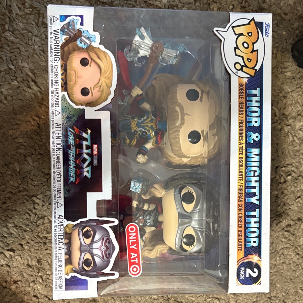 Funko Pop Thor & Mighty Thor Exclusive Set